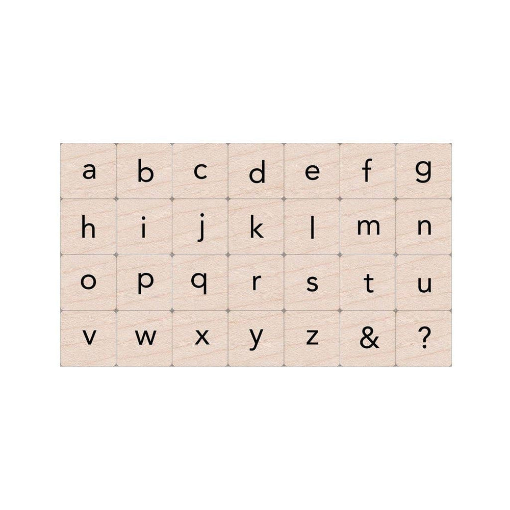 Essential Letters Ink 'n' Stamp Rubber Stamp Set