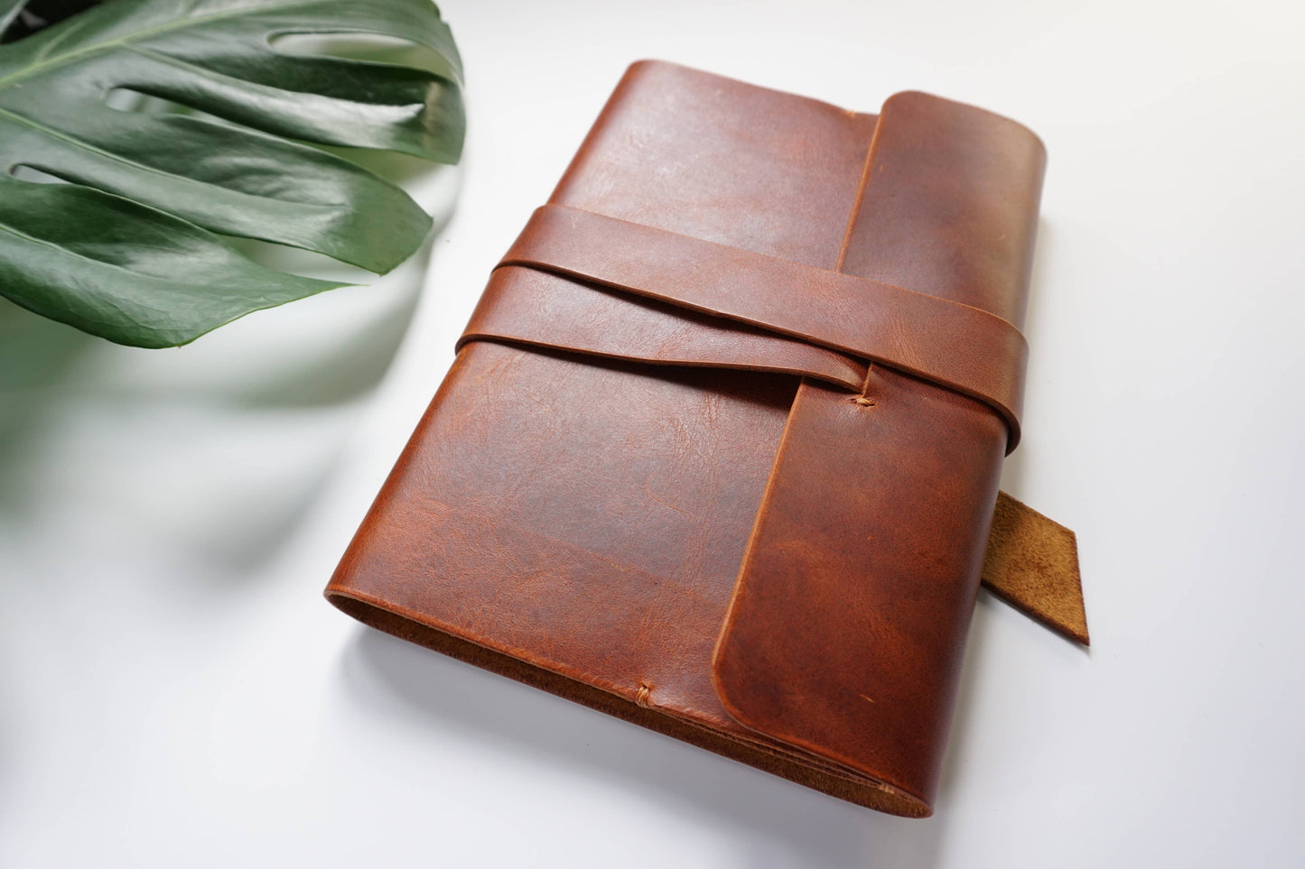Leather Journal Cover - TACK / 100% Handcrafted