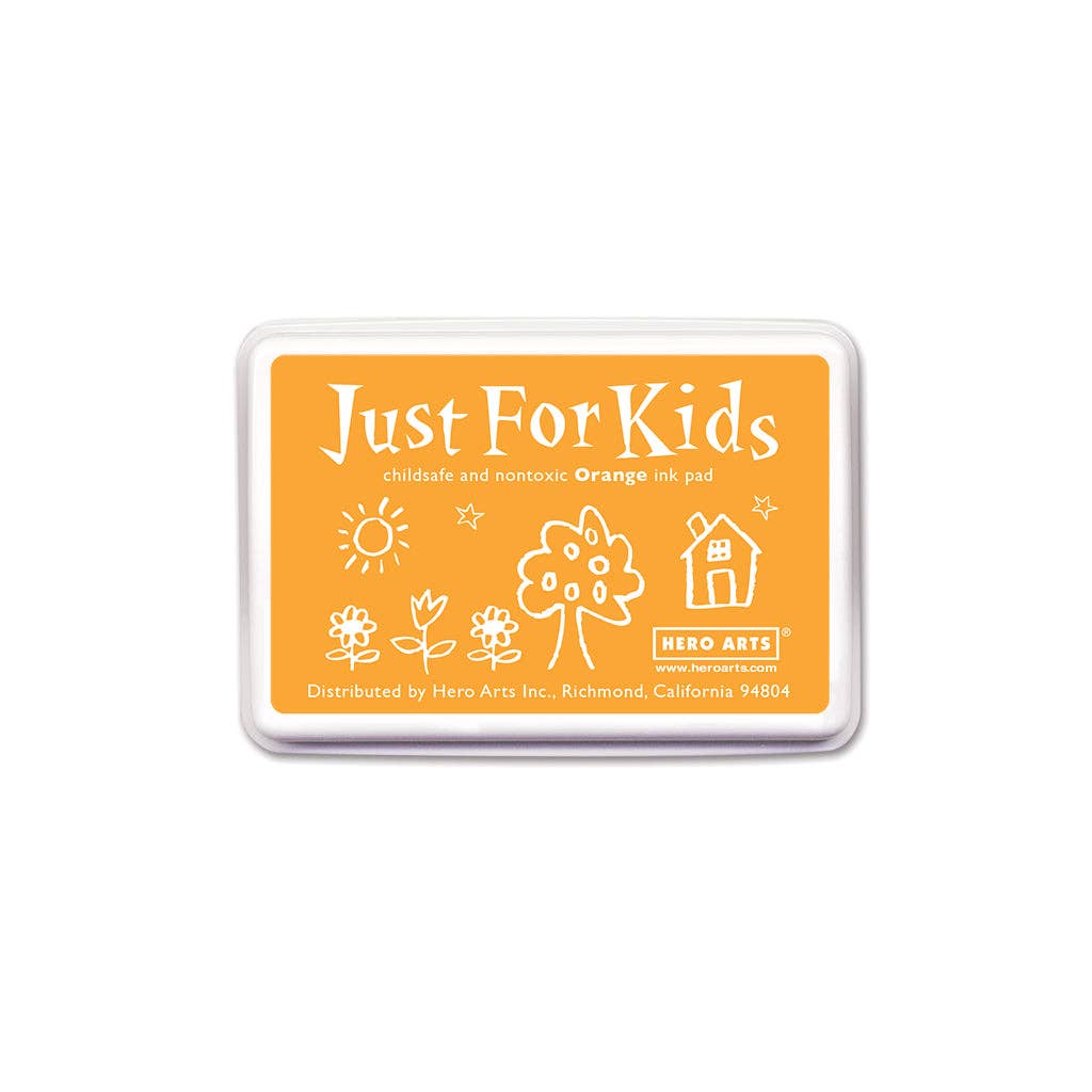 Just For Kids Orange Ink Pad