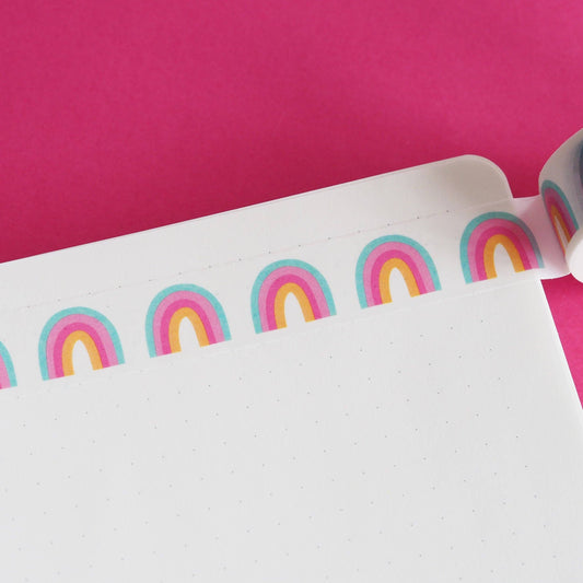 Candy Rainbow Pattern Washi Tape
