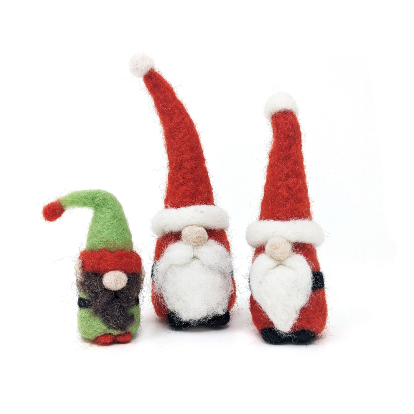Santa Gnomes Needle Felting Craft Kit - a great holiday gift