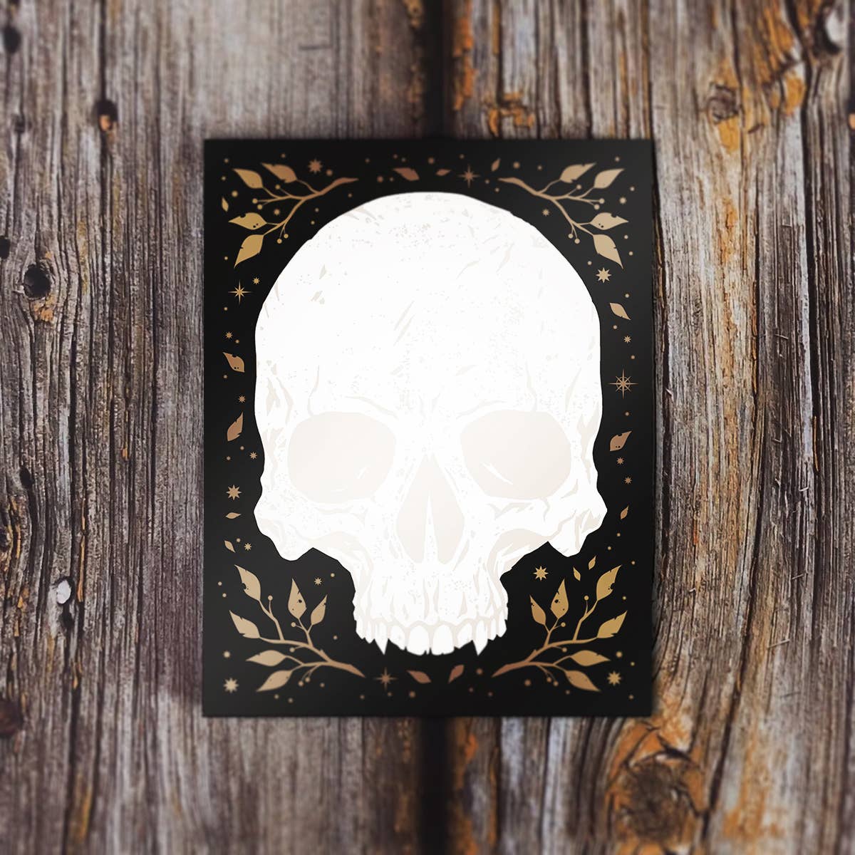 Skull - Halloween - Notepad
