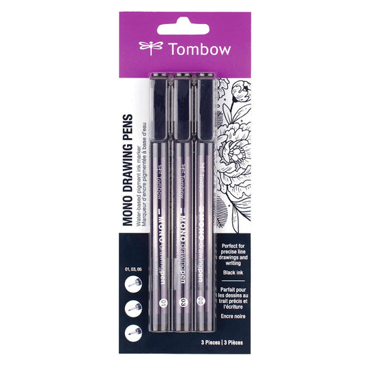 MONO Drawing Pens - 3-Pack