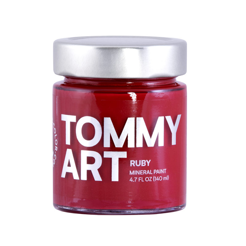 Color- Ruby (Chalk Mineral Paint)