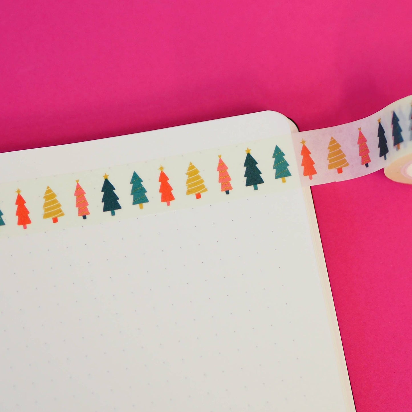 Festive Christmas Trees Washi Tape