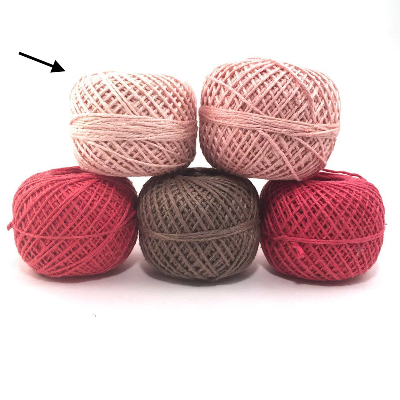 DK Weight Naturally Herbal Dyed Recycled Silk Yarn - Individual